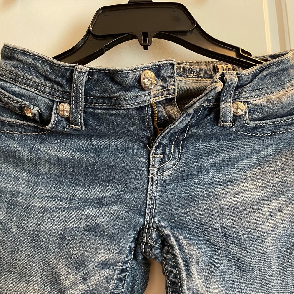 Miss Me Capri Jeans Girls 14